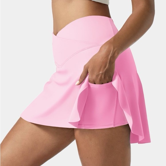 HALARA Pants - Pink Halara Crossover Athletic Skort - Medium